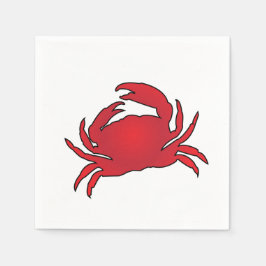 Red Crab Serviette