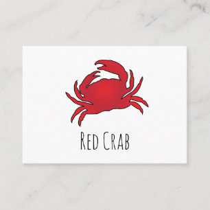 Red Crab Visitenkarte