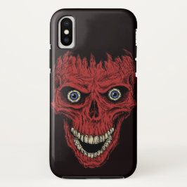 Red Crahead Skull Case-Mate iPhone Hülle
