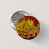 Red Crayola Jasper Button (Vorne & Hinten)