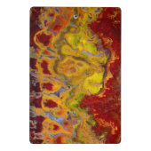 Red Crayola Jasper Mini Klemmbrett (Rückseite)