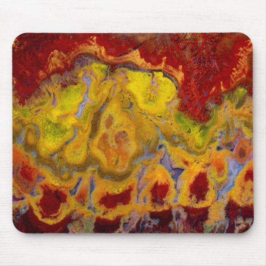 Red Crayola Jasper Mousepad (Vorne)