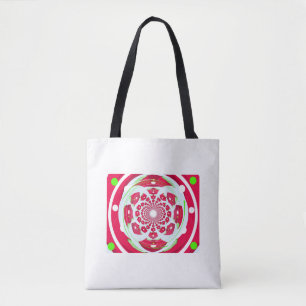Red Creative Pattern Tasche
