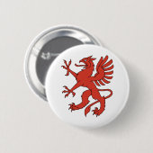 Red Creature Dragon Wings Congue Button (Vorne & Hinten)
