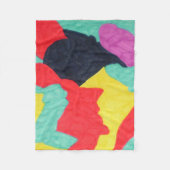 Red Creatures Fleece Blanket (Vorderseite)