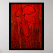 Red Creole Rain Poster (Vorne)