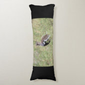 Red Crested Korhaan Seitenschläferkissen (Vorderseite Vertikal)