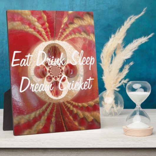 Red Cricket Balls Design Fotoplatte (Seite)