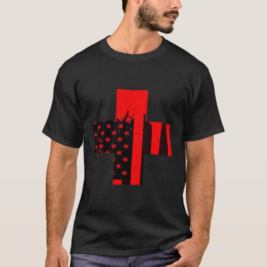Red Cross USA T-Shirt (Vorderseite)