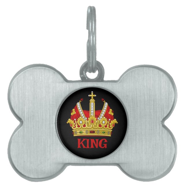 Red Crown personalize Tiermarke (Vorderseite)