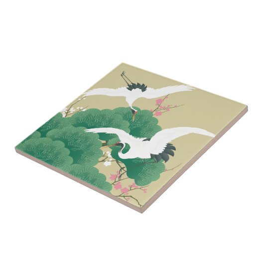 red-crowned crane fliese (Seite)