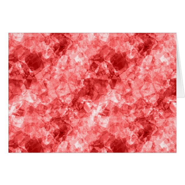 Red Crumpled Textur (Vorderseite (Horizontal))