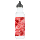 Red Crumpled Textur Edelstahlflasche (Rechts)