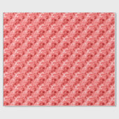 Red Crumpled Textur Geschenkpapier (Flach)