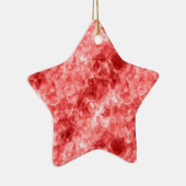 Red Crumpled Textur Keramikornament (Rechts)