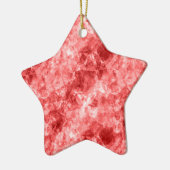 Red Crumpled Textur Keramikornament (Links)