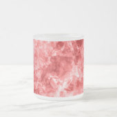 Red Crumpled Textur Mattglastasse (Mittel)