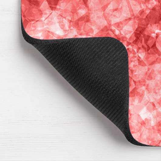 Red Crumpled Textur Mousepad (Ecke)