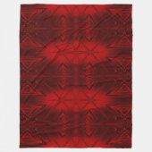 Red Crystal 1 Fleecedecke (Vorderseite)