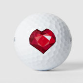 Red Crystal Golfball (Vorderseite)