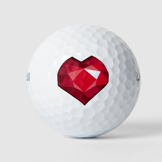 Red Crystal Golfball (Vorderseite)