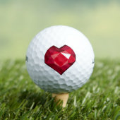 Red Crystal Golfball (Insitu T-Shirt)