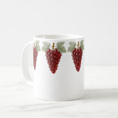 Red Crystal Grape Kaffeetasse (Vorderseite Links)