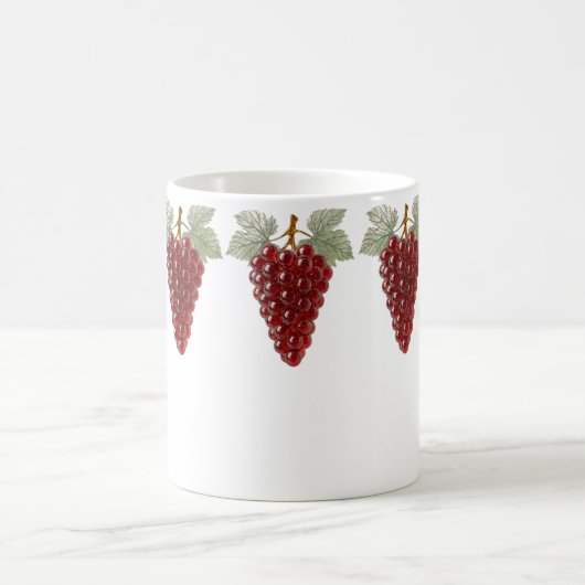 Red Crystal Grape Kaffeetasse (Mittel)