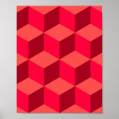 Red Cubes Poster (Vorne)
