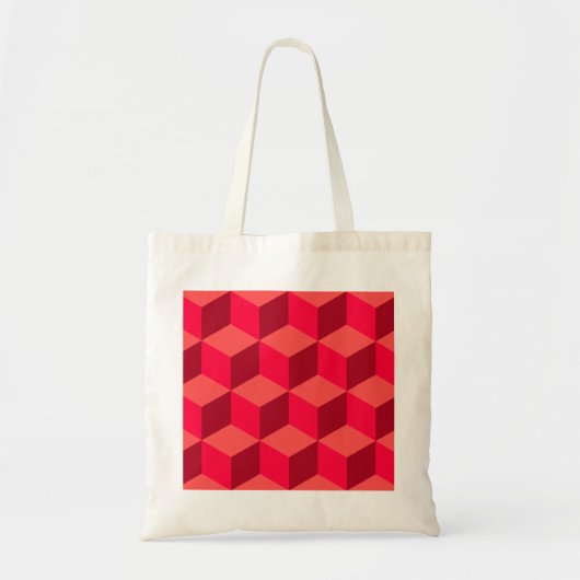 Red Cubes Tragetasche (Vorne)
