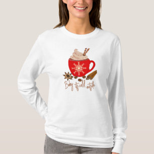 *~* Red Cup BABY SEINE KALTEN AUSSENWeihnachten T-Shirt