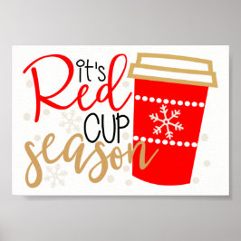 Red Cup Season Poster