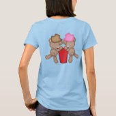 Red Cup Teddy Bear Party Tshirt (Rückseite)