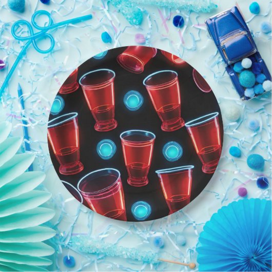 Red Cups Beer Bash Pappteller (Party)