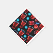 Red Cups Beer Bash Serviette (Ecke)