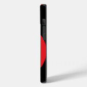 Red Curl Case-Mate iPhone Hülle (Rückseite / Links)