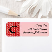 Red Curl Pattern (Insitu)