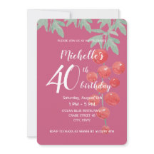 Red Currant Berries Wasserfarbe Handgestrichen