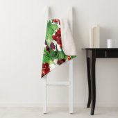 Red Currant Nahtloses Muster Sherpadecke (Beispiel)