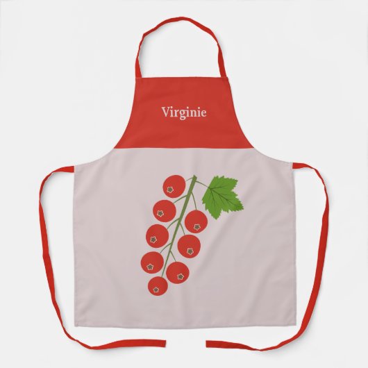 Red Currant Schürze (Vorderseite)