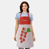 Red Currant Schürze (Getragen)