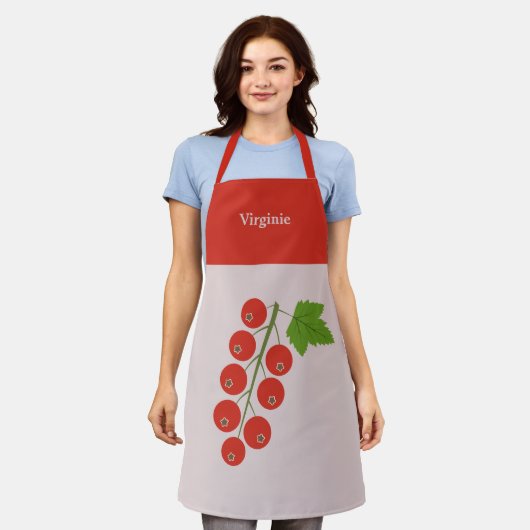 Red Currant Schürze (Getragen)