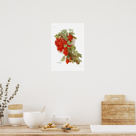 Red Currant 'The Southwell' Poster (Küche)