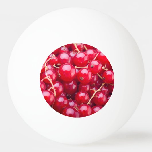 Red Currant Tischtennisball (Rückseite)