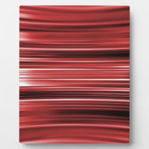 Red curved stripes fotoplatte