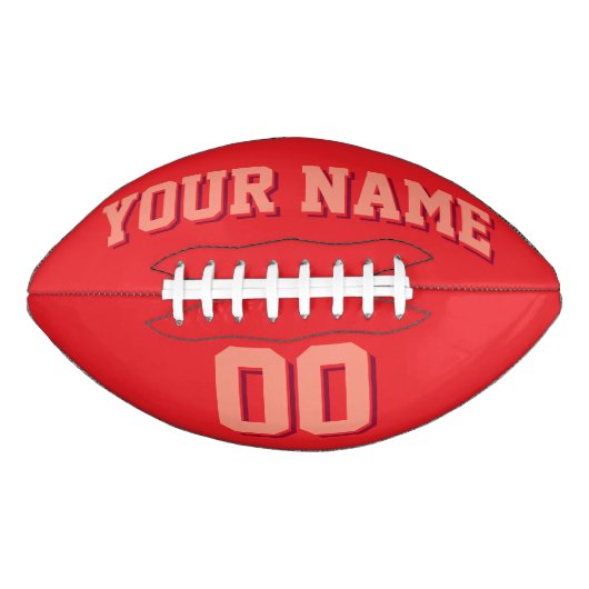 RED Custom Football (Vorderseite)