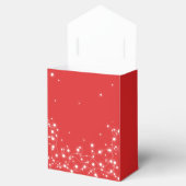 Red Custom Message Sparkling Lights Weihnachten Geschenkschachtel (Geöffnet)