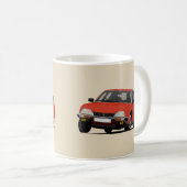 Red CX GTi - zwei Bilder Kaffeetasse (VorderseiteRechts)