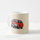 Red CX GTi - zwei Bilder Kaffeetasse (Vorderseite Links)