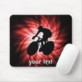 Red Cycling Mousepad (Mit Mouse)